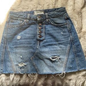 Free people skirt